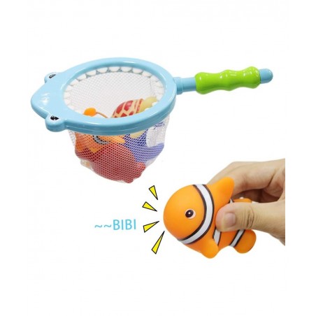Baby Bath Toy Fishing Game in The Bathtub Toddler Toy Floating Sea Animal Shark Gift Baby Bathroom Pool Toy Kids Beach Toys f...