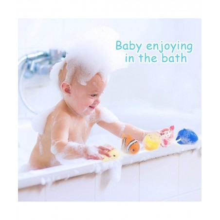 Baby Bath Toy Fishing Game in The Bathtub Toddler Toy Floating Sea Animal Shark Gift Baby Bathroom Pool Toy Kids Beach Toys f...