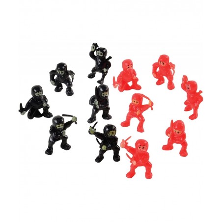 Lot of 12 Assorted Ninja Action Figure Toys $12.53 Action Figures