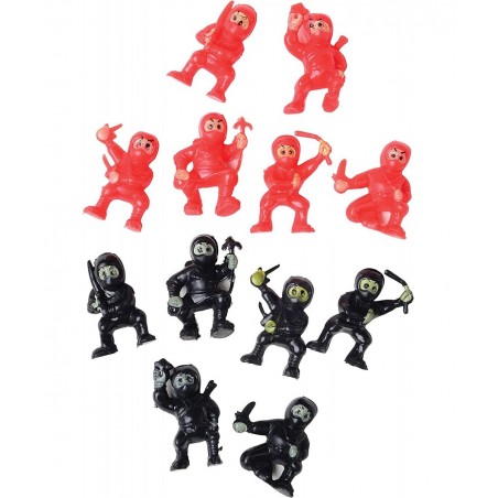 Lot of 12 Assorted Ninja Action Figure Toys $12.53 Action Figures
