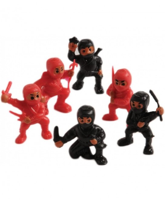 Lot of 12 Assorted Ninja Action Figure Toys $12.53 Action Figures