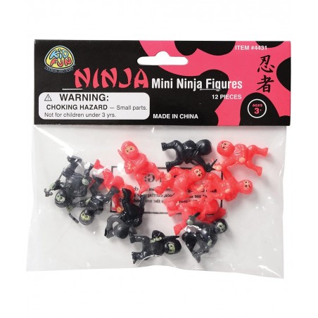 Lot of 12 Assorted Ninja Action Figure Toys $12.53 Action Figures