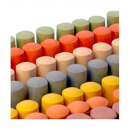 160 PCS Washable Sidewalk Chalks Set Non-Toxic Jumbo Chalk for Outdoor Art Play Painting on Chalkboard Blackboard and Playgro...