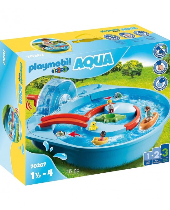 1.2.3 Aqua Splish Splash Water Park $83.01 Play Figure Playsets