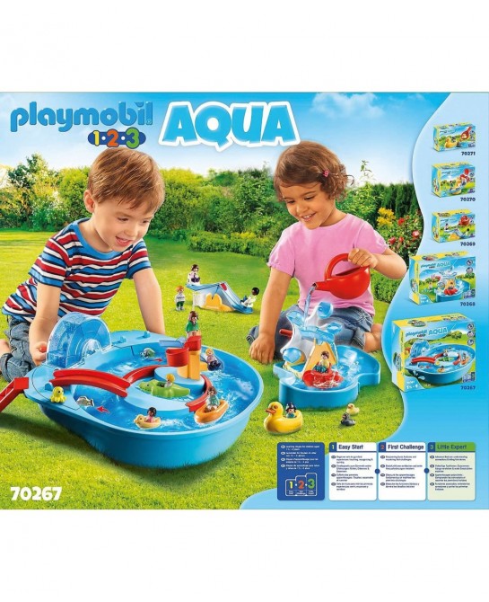 1.2.3 Aqua Splish Splash Water Park $83.01 Play Figure Playsets