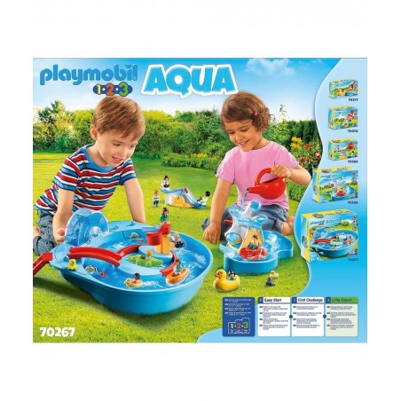 1.2.3 Aqua Splish Splash Water Park $83.01 Play Figure Playsets