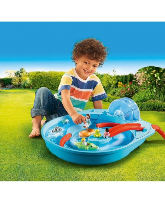 1.2.3 Aqua Splish Splash Water Park $83.01 Play Figure Playsets