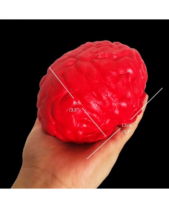 Bloody Scary Fake Human Brain Horrible Heart Organ for Trick Toys Halloween Props Festival Decoration Haunted House $22.36 Ga...
