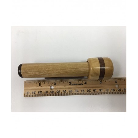 Kaleidoscope in Solid Jalneem Wood 5 1/2 Inch Barrel Separate Turning Chamber Accented with Walnut. Handcrafted in U S A ! $6...