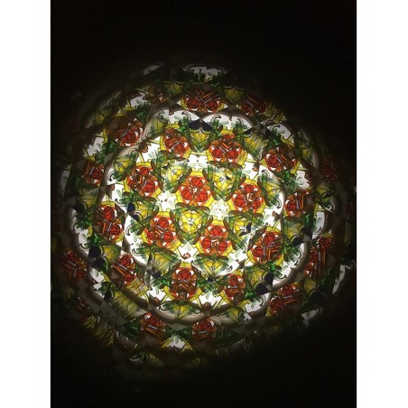 Kaleidoscope in Solid Jalneem Wood 5 1/2 Inch Barrel Separate Turning Chamber Accented with Walnut. Handcrafted in U S A ! $6...