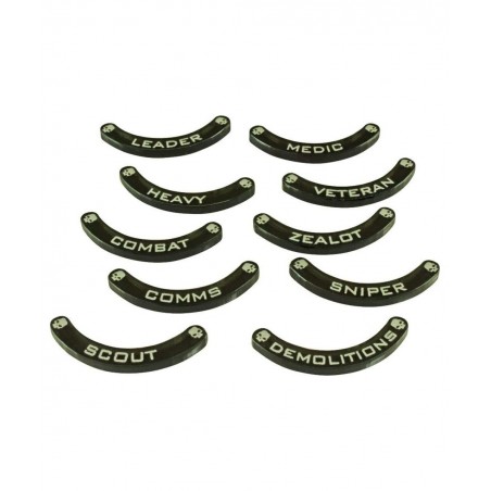 Specialist Base Hugger Token Set 32mm Bases Compatible with WH:KT Translucent Grey (10) $17.72 Game Accessories