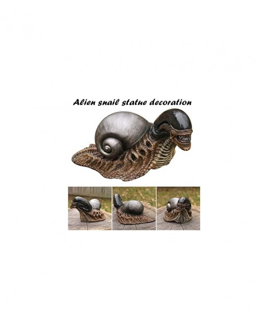 Alien Snail Statue Figure Statues Model Doll Collection Birthday Gifts Long Garden Home Decoration $21.68 Statue Maquette & B...