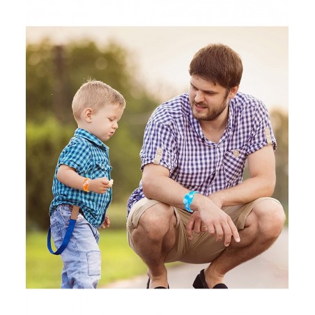 2Pcs Stress Relief Wristband Fidget Toys Portable Simple Dimple Sensory Fidget Bracelet Stress Relief Hand Toy for Kids Adult...