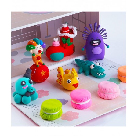 Air Dry Clay 24 Colors Modeling Clay Magic Clay with Sculpting Tools Non-Toxic Self Drying Soft Clay for Kids and Adults Gift...