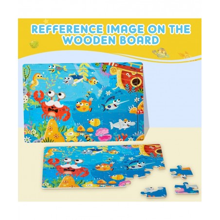 12 Pack Puzzles for Kids Ages 3-8 Toddler Wooden Jigsaw Puzzles 30 Pieces Children Puzzles Educational Learning Puzzles Toys ...