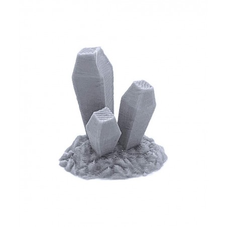 Gemstone Deposits 3D Printed Tabletop RPG Scenery and Wargame Terrain for 28mm Miniatures $17.36 Board Games