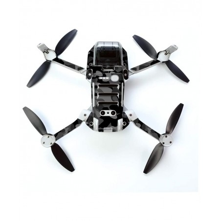 MightySkins Skin for DJI Mavic Mini Portable Drone Quadcopter - Black Camo | Protective Durable and Unique Vinyl Decal wrap c...