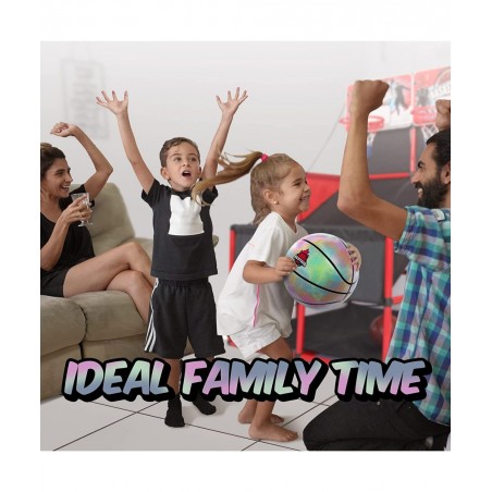 Outdoor Basketball - Basket Ball with Included Pump and Needle - Durable PU Leather - Ideal Gifts for Boys Girls Teens Women ...