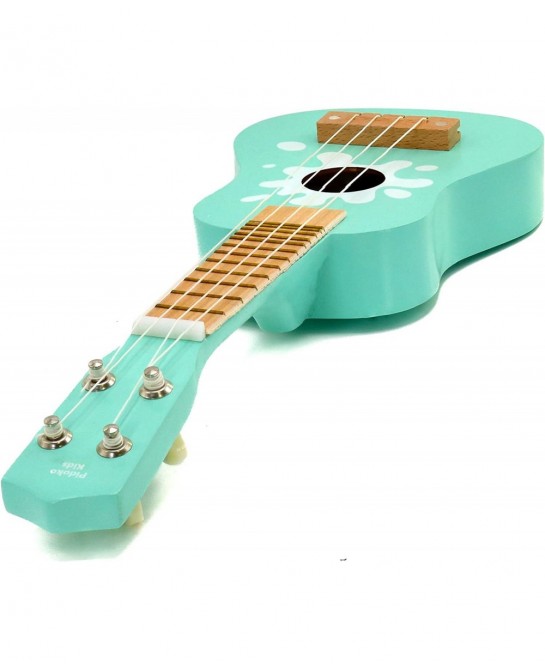 Toy Guitar Wooden Ukulele - Mint Blue - Musical Toys for Toddlers Boys and Girls $42.22 Kids' Musical Instruments