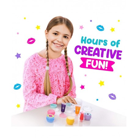 Make Your Own Lip Balm Lab 24-Piece Lip Gloss Making Kit for Girls Fun Christmas Crafts for Kids & Ideal Kids Christmas Gifts...