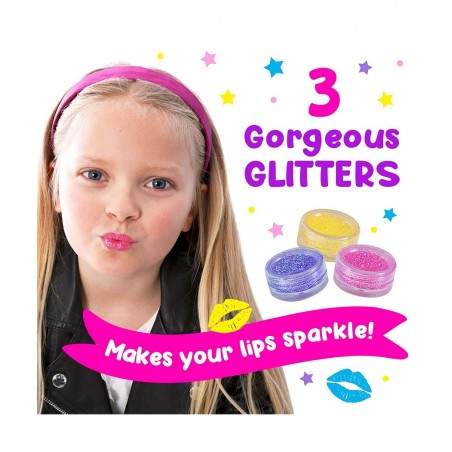 Make Your Own Lip Balm Lab 24-Piece Lip Gloss Making Kit for Girls Fun Christmas Crafts for Kids & Ideal Kids Christmas Gifts...