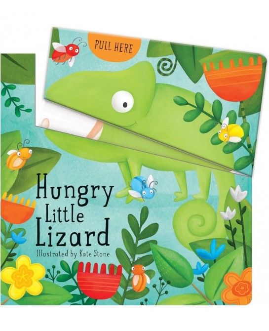 21126 Piggy Toes Press Hungry Little Lizard Peek & Counting Book $26.84 Early Development & Activity Toys