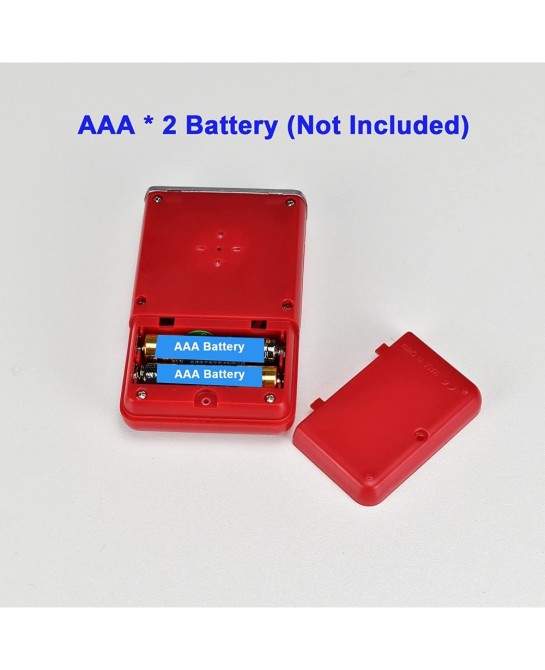 Handheld Poker Game for Adults 7 in 1 Casino Game (Red Plastic) $35.21 Kids' Handheld Games