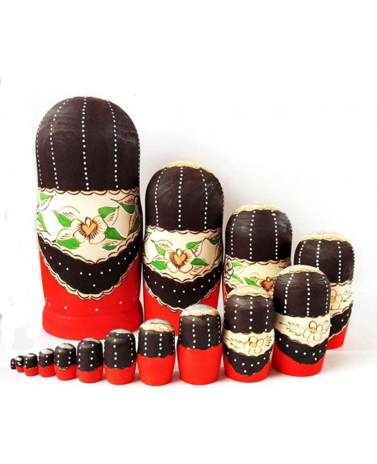 matryoshka Russian Nesting Dolls Bigger 15 Pieces Matryoshka Wood Stacking Nested Set Russian Nesting Dolls Matryoshka Wood S...