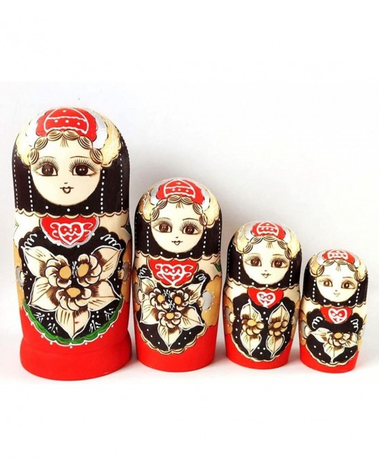 matryoshka Russian Nesting Dolls Bigger 15 Pieces Matryoshka Wood Stacking Nested Set Russian Nesting Dolls Matryoshka Wood S...