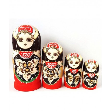 matryoshka Russian Nesting Dolls Bigger 15 Pieces Matryoshka Wood Stacking Nested Set Russian Nesting Dolls Matryoshka Wood S...