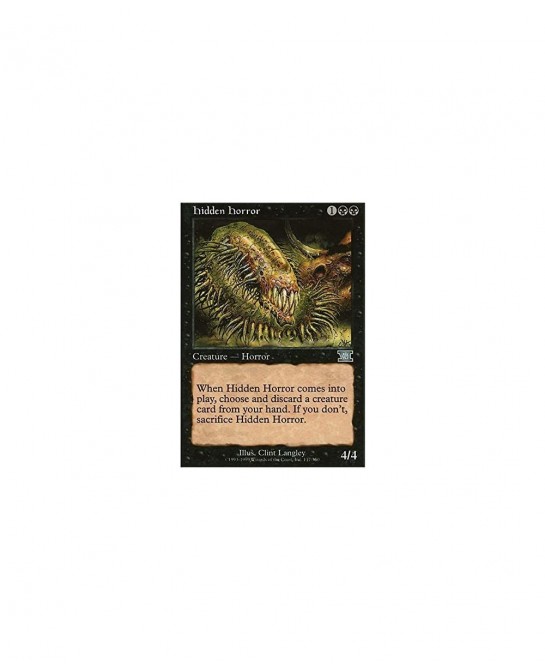 Hidden Horror - Sixth Edition $11.60 Card Games