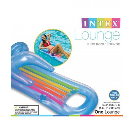King Kool Lounge Inflatable Swimming Pool Lounger with Headrest (3 Pack) $39.28 Swimming Pool & Outdoor Water Toys