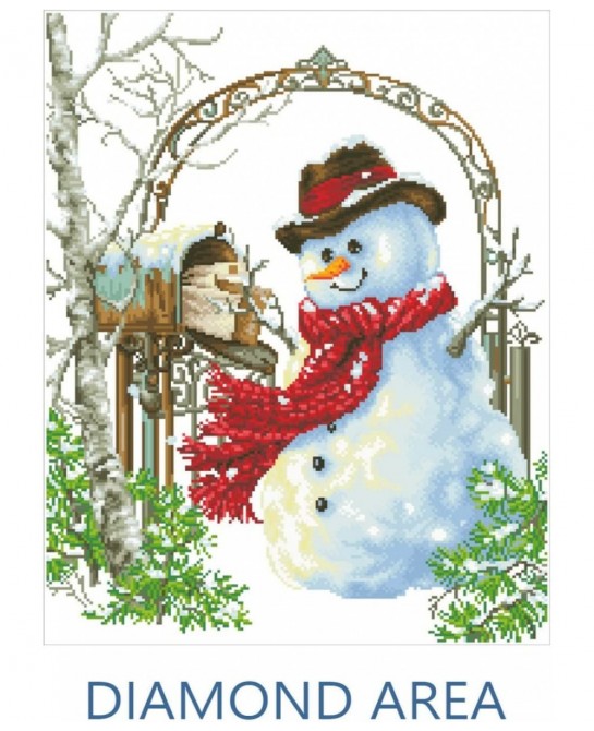 Father Snow Diamond Painting Kit 24.4" x 19.7 $71.93 Kids' Drawing & Writing Boards