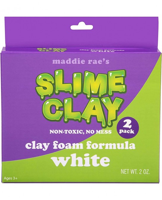 Maddie Rae's Slime Clay (2pk) - Non-Toxic No Mess Clay Foam Formula for Unique Creamy Butter Effects - Compare to Daiso $17.1...
