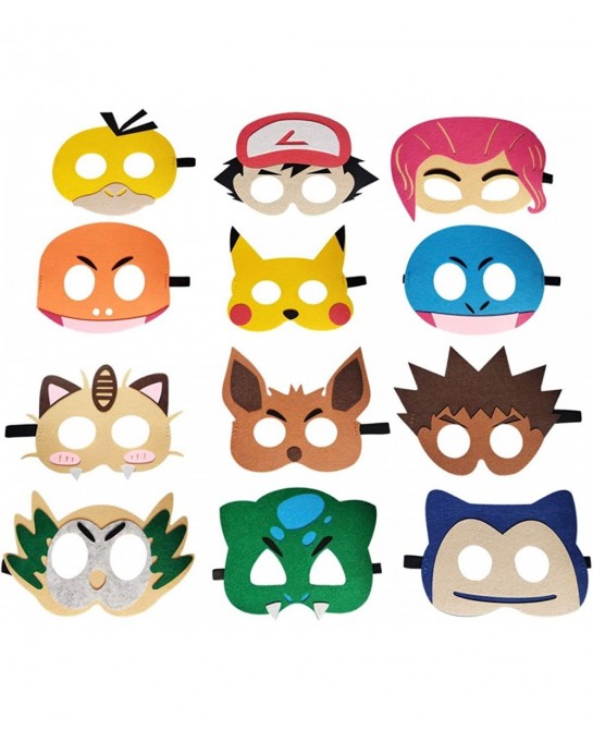 12 Pcs video games Masks Birthday Party Favors Photo Booth Props Video Game Party Supplies $32.77 Kids' Dress-Up Accessories