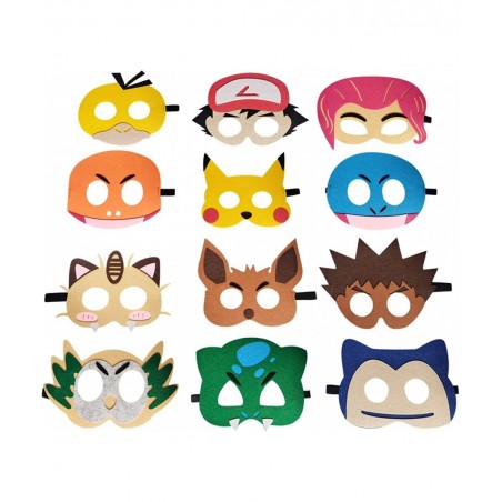 12 Pcs video games Masks Birthday Party Favors Photo Booth Props Video Game Party Supplies $32.77 Kids' Dress-Up Accessories