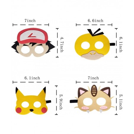 12 Pcs video games Masks Birthday Party Favors Photo Booth Props Video Game Party Supplies $32.77 Kids' Dress-Up Accessories