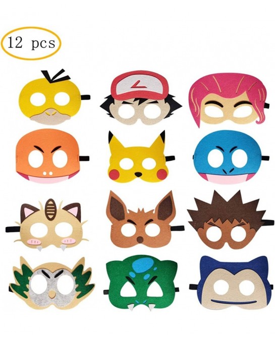 12 Pcs video games Masks Birthday Party Favors Photo Booth Props Video Game Party Supplies $32.77 Kids' Dress-Up Accessories