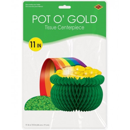 Pot-O-Gold Centerpiece Party Accessory (1 count) (1/Pkg) $15.30 Kids' Party Centerpieces