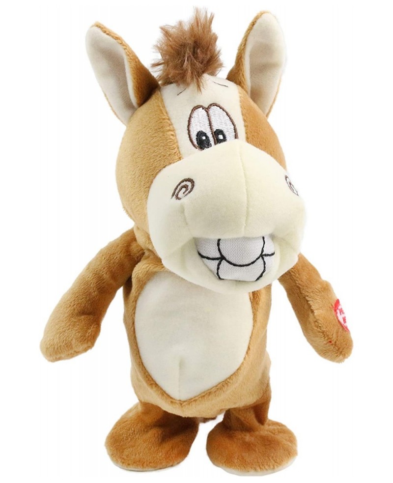 Talking Donkey Repeats What You Say Walking Electric Interactive Animated Toy Speaking Plush Stuffed Animal Buddy Gift for To...