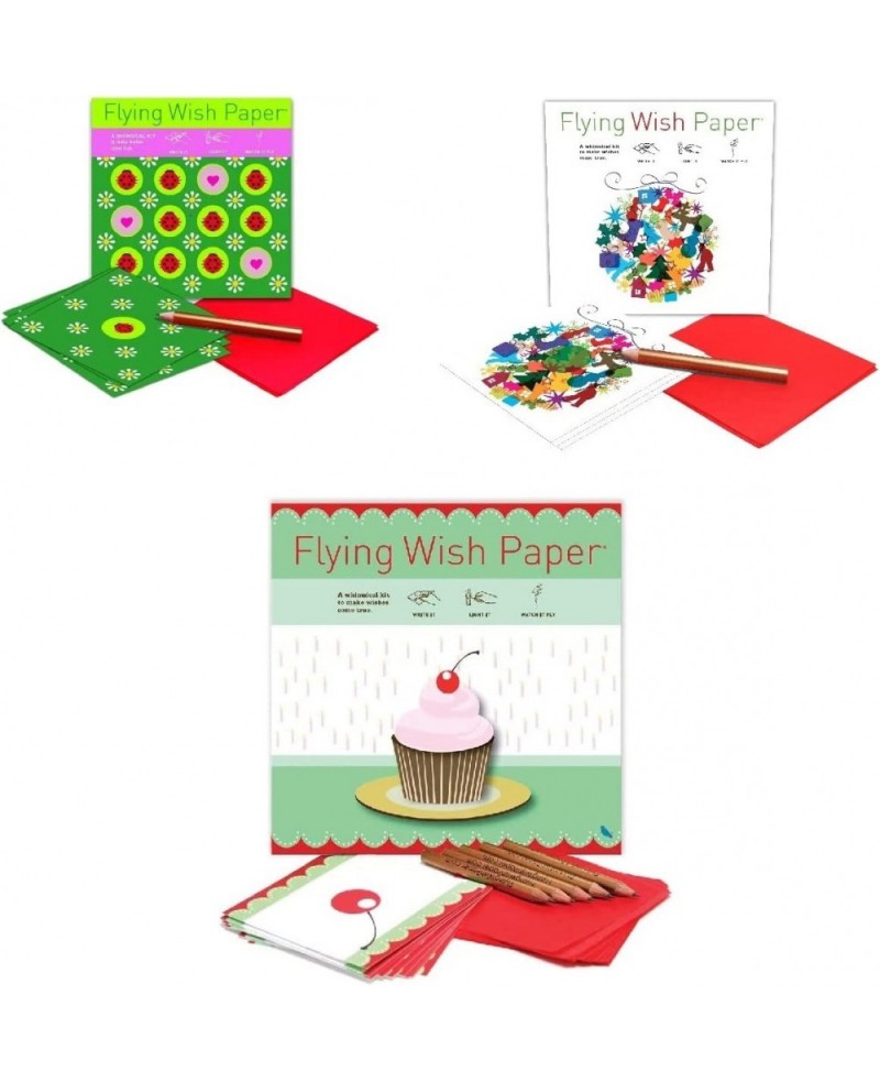 Combo Pack Lady Bug + Holiday Ball (Mini) + Birthday Cupcake (Large) Write It Light It and Watch It Fly (3 x Sets) $48.18 Fly...