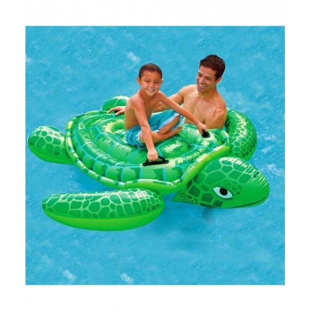 Sea Turtle Ride On Swimming Pool Float 191x170CM Giant Turtle Inflatable Floating Bed Pool Floats for Adults Children $48.04 ...