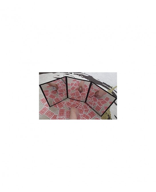3-Way Mirror by Sean Yang Practicing Mirror for Card Magic Gimmick Illusions Magic Tricks Accessories Stage Professional Magi...