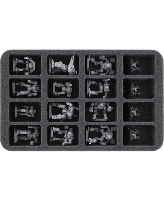 Half-Size Case 90 Compatible with BattleTech - 26 Mechs $74.44 Board Games