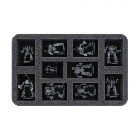 Half-Size Case 90 Compatible with BattleTech - 26 Mechs $74.44 Board Games