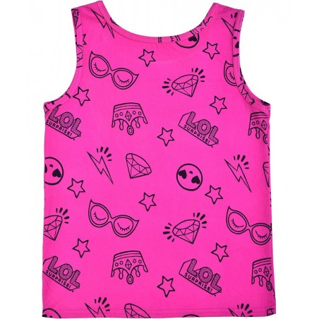 LOL Surprise Dolls Girls 3 Pack Tank Tops for Little and Big Kids – Pink/Black $43.78 Dolls