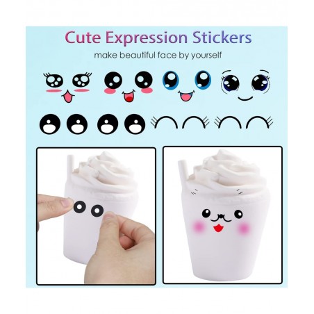7Pcs Arts and Crafts for Girls DIY Dessert Paint Your Own Squishies Kit! Gifts for Craft Lovers Kids Top Christmas Toys. Jumb...