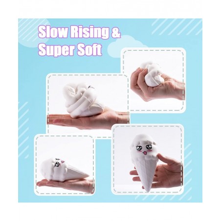 7Pcs Arts and Crafts for Girls DIY Dessert Paint Your Own Squishies Kit! Gifts for Craft Lovers Kids Top Christmas Toys. Jumb...