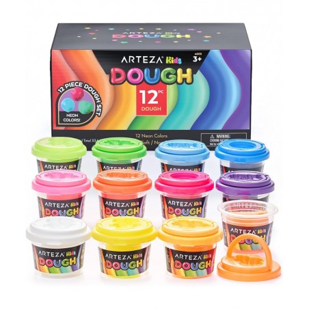 ARTEZA INC Dough in TUBS Neon Colors $26.58 Kids' Drawing & Writing Boards