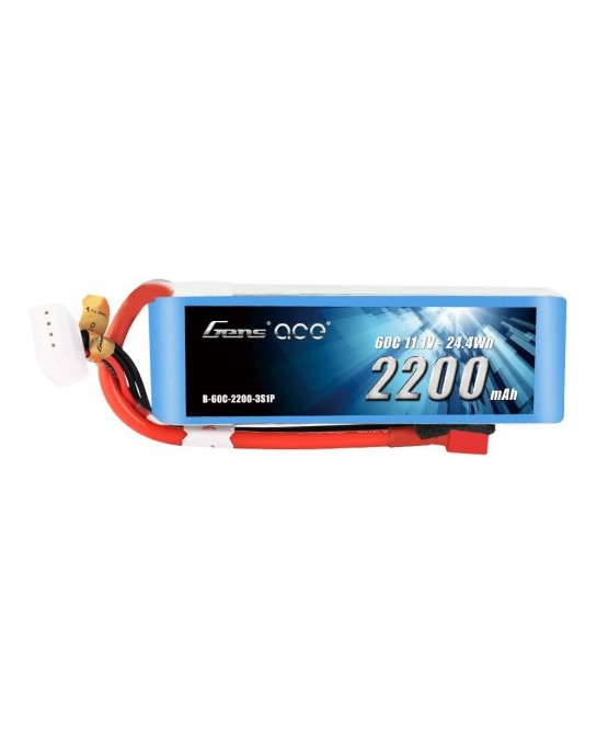 11.1V 2200mAh 3S 60C LiPo Battery Pack with Deans Plug for 450 Size Helicopter Glider and EPP FPV RC Car Boat Truck Heli Airp...